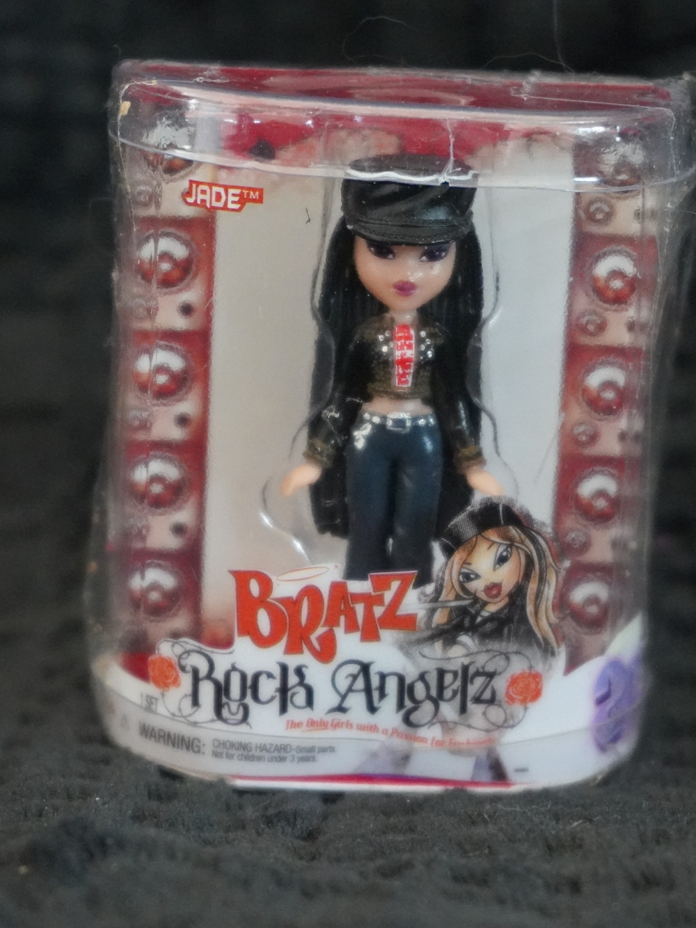 MGA Miniverse Bratz Minis Series 1 Rock Angelz Jade Figure (New in Box)